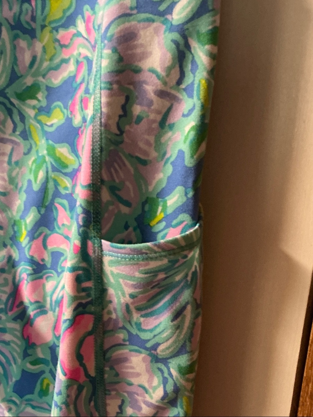 Lilly Pulitzer Multicolor Tropical Print Top - Pink, Blue, Green - Picture 8 of 8